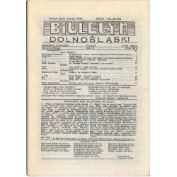 Biuletyn Dolnośląski. Miesięcznik niezależny. 1984. Nr 8/58 (Grudzień 1984)