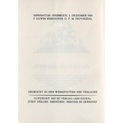 Franziskus-Blümlein. Das ist Blütenlese aus dem Leben des heiligen Franziskus v. Assisi