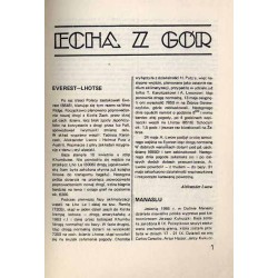 Taterniczek. Materiały szkoleniowe Klubu Wysokogórskiego - Kraków. Aperiodyk. Ukazuje się kiedy chce. 1987. Z.1