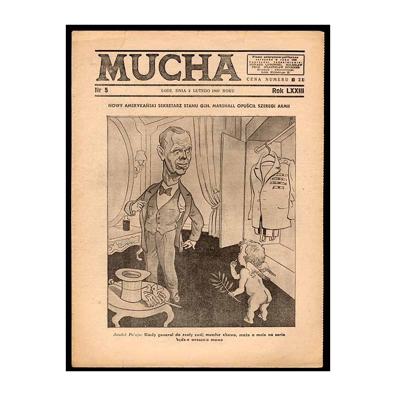Mucha. R.73 (1947). Nr 5 (2 lutego 1947) / George Catlett Marshall