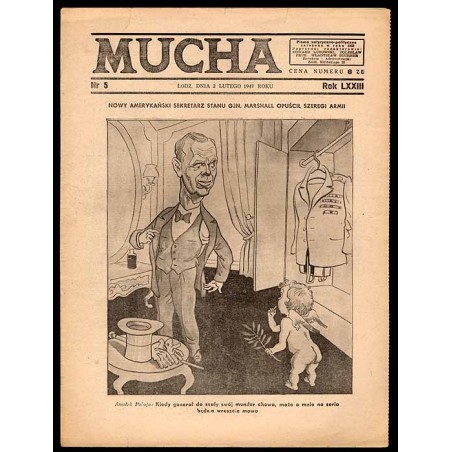 Mucha. R.73 (1947). Nr 5 (2 lutego 1947) / George Catlett Marshall