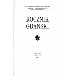 Rocznik Gdański. T.57 (1997). Z.2