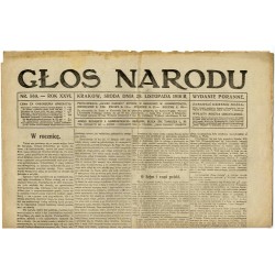 Głos Narodu. R.26 (1916). Nr 569 (29 listopada 1916). Wydanie poranne