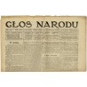 Głos Narodu. R.26 (1916). Nr 569 (29 listopada 1916). Wydanie poranne