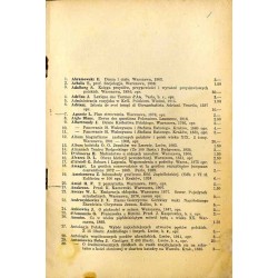 Antykwarjat "Placówka". Katalog antykwarski. No 1