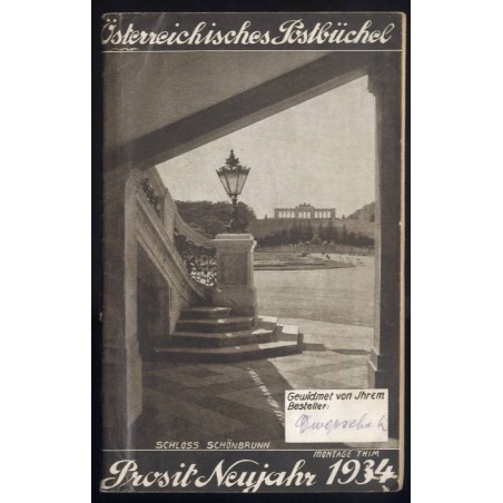 Österreichisches Postbüchel 1934