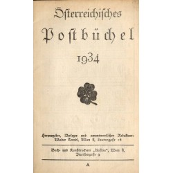 Österreichisches Postbüchel 1934