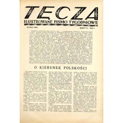 Tęcza. Ilustrowane pismo tygodniowe. R.2 (1928). Z. 21 (26 maja 1928) / Mieczysław Szczepkowski / Jan Parandowski / Ossolineum /