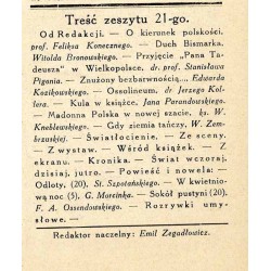 Tęcza. Ilustrowane pismo tygodniowe. R.2 (1928). Z. 21 (26 maja 1928) / Mieczysław Szczepkowski / Jan Parandowski / Ossolineum /