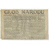 Głos Narodu. R.25 (1917). Nr 217 (14 września 1917). Wydanie wieczorne