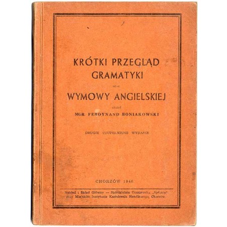 Krótki przegląd gramatyki oraz wymowy angielskiej
