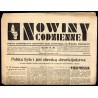 Nowiny Codzienne. Pismo poświęcone sprawom ludu polskiego na Śląsku Opolskim. R.26 (1936). Nr 224 (29 września 1936)