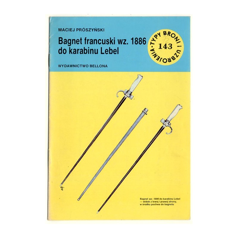 Bagnet francuski wz. 1886 do karabinu Lebel