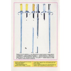 Bagnet francuski wz. 1886 do karabinu Lebel