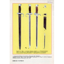 Bagnet francuski wz. 1886 do karabinu Lebel