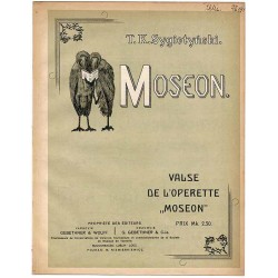 Valse de l'operette "Moseon."
