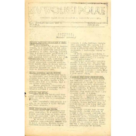 Ku Wolnej Polsce. Tygodnik Wojska Polskiego na Środkowym Wschodzie. Codzienne pismo Wojska Polskiego na Środkowym Wschodzie. 194