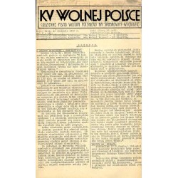 Ku Wolnej Polsce. Tygodnik Wojska Polskiego na Środkowym Wschodzie. Codzienne pismo Wojska Polskiego na Środkowym Wschodzie. 194