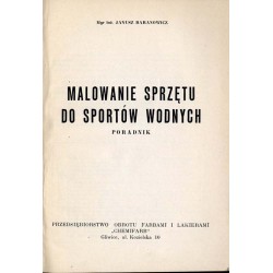 Malowanie sprzętu do sportów wodnych. Poradnik