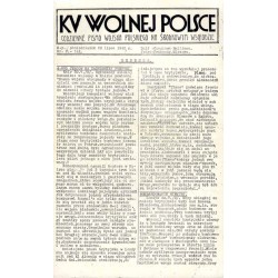 Ku Wolnej Polsce. Tygodnik Wojska Polskiego na Środkowym Wschodzie. Codzienne pismo Wojska Polskiego na Środkowym Wschodzie. 194