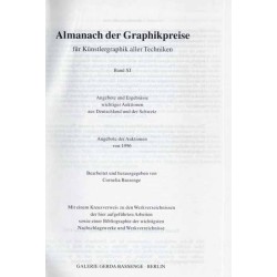 Almanach der Graphikpreise für Künstlergraphik aller Techniken. Angebote und Ergebnisse wichtiger Auktionen aus Deutschland und