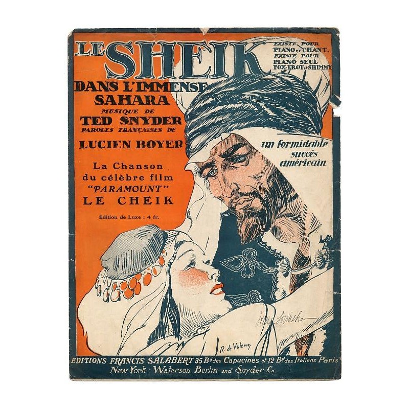 Le Sheik (of Araby). Fox-Trot et Shimmy