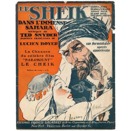 Le Sheik (of Araby). Fox-Trot et Shimmy