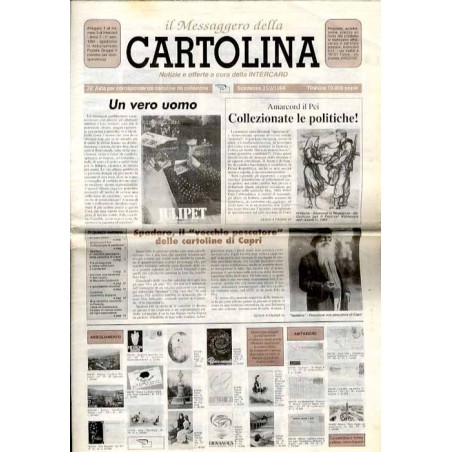 Il Messaggero della Cartolina. Notizie e offerte a cura della Intercard. R.7 (1994). Nr 3 (31 III 1994)