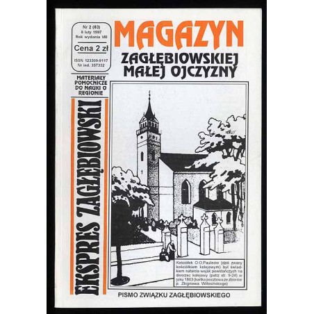 Ekspres Zagłębiowski. Magazyn. Niezależna gazeta miłośników Zagłębia Dąbrowskiego. R.8 (1997). Nr 2 (83)