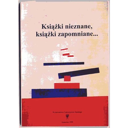 Książki nieznane, książki zapomniane..