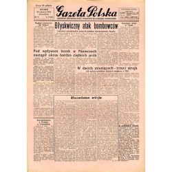 Gazeta Polska. Dziennik informacyjny Polaków na Bliskim Wschodzie. R.3 (1943). Nr 145 (584) (22 czerwca 1943)