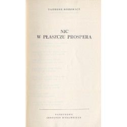 Nic w płaszczu Prospera