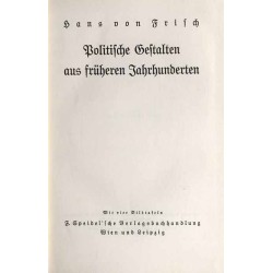 Politische Gestalten aus früheren Jahrhunderten