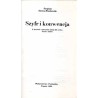 Szyfr i konwencja. O językach i gatunkach poezji XX wieku (eseje i szkice)