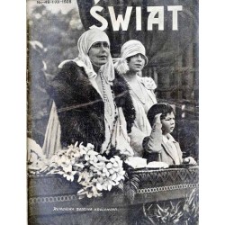 Świat. Pismo tygodniowe ilustrowane. R.23 (1928). Nr 48 (1 grudnia 1928)