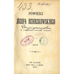 Powieści Józefa Dzierzkowskiego. T. 6
