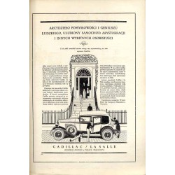 Tęcza. Ilustrowane pismo tygodniowe. R.3 (1929). Z. 30 (27 lipca 1929) / Franciszek Siedlecki / reklama Cadillac / Wojciech Bogu