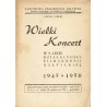 Wielki Koncert w 5-lecie działalności Filharmonii Bałtyckiej 1945-1950. Gdańsk-Wrzeszcz, piątek 27 października 1950 r., Gdynia,