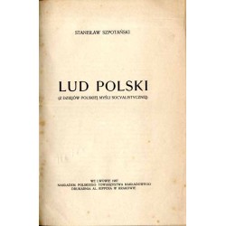 Lud Polski (z dziejów polskiej myśli socyalistycznej)