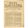 Myśl Narodowa. Tygodnik poświęcony kulturze twórczości polskiej. R.16 (1936). Nr 27 (28 czerwca 1936)