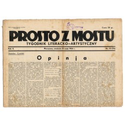 Prosto z Mostu. Tygodnik literacko-artystyczny. R.2 (1936). Nr 22 (76) (31 maja 1936)