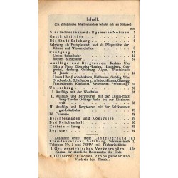 Ludwig Purtschellers illustrierter Führer durch Salzburg und Umgebung mit Ausflügen nach Berchtesgaden-Königssee, Bad-Reichenhal