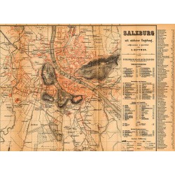 Ludwig Purtschellers illustrierter Führer durch Salzburg und Umgebung mit Ausflügen nach Berchtesgaden-Königssee, Bad-Reichenhal