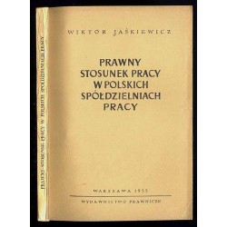 Prawny stosunek pracy w polskich spółdzielniach pracy