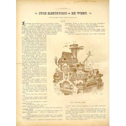 Życie elektryczne w XX wieku. Opowiadanie z niedalekiej przyszłości / komplet powieści sf z: Wędrowiec 1892