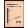 Wiadomości Terapeutyczne. Dwumiesięcznik. R. 3 (1931). Nr 6 (Listopad-Grudzień 1931)