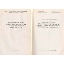 Katalog planów miast polskich w zbiorach Zakładu Architektury Polskiej Politechniki Warszawskiej
