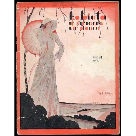 Kobieta w Świecie i w Domu. Dwutygodnik poświęcony życiu domowemu i modom. R.7 (1931). Nr 9 (Maj 1931) [Stefan Norblin]