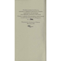 Spis. Dzieł polskich opuszczonych lub źle oznaczonych w Bentkowskiego Historyi Literatury polskiéy