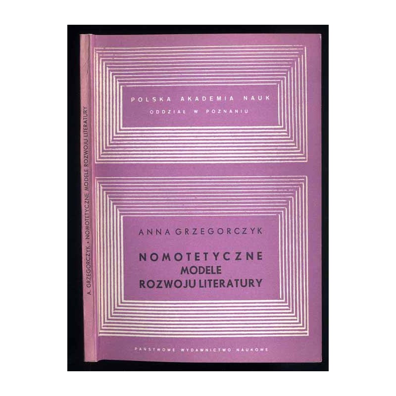 Nomotetyczne modele rozwoju literatury
